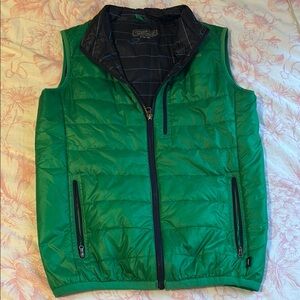 Vineyard Vines Black and Blue Puffer Vest